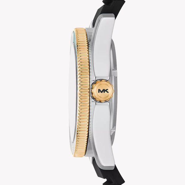 Michael Kors Men's Silver Watch, Green Dial | Mk9158 by i-watch