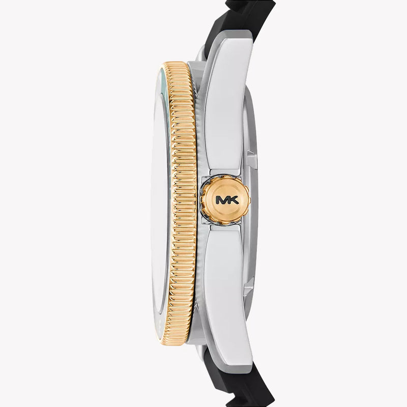Michael Kors Men's Silver Watch, Green Dial | Mk9158 by i-watch