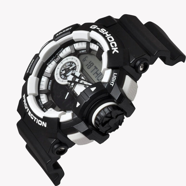 G-Shock Men's Black Resin Watch, Shock Resistant | Ga400-1a by i-watch