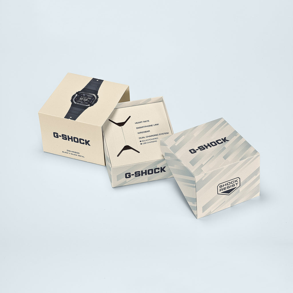 CASIO DW-H5600MB-1ER POLYVALENCE DYNAMIQUE - MONTRE INTELLIGENTE ROBUSTE POUR HOMMES