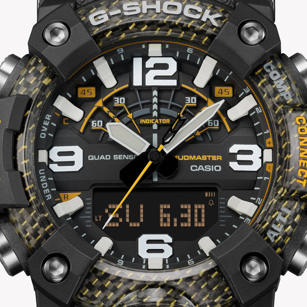 Casio G-Shock Men's Black Resin Watch, Carbon Case | Gg-B100y-1aer by i-watch