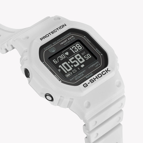 G-Shock Men's White Resin Sport Watch, Digital Dial | Dw-H5600-7dr by i-watch