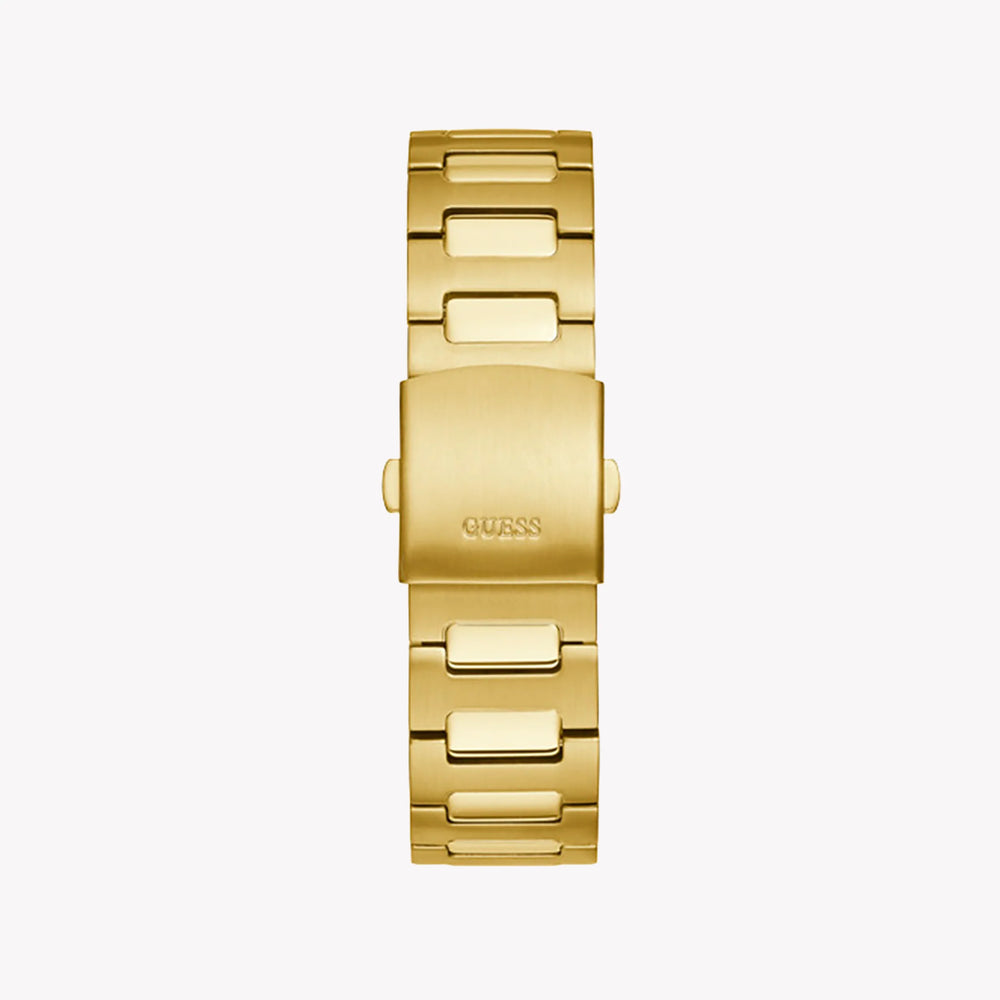 Guess Men's Gold Watch, Black Dial | Gw0427g2 by i-watch