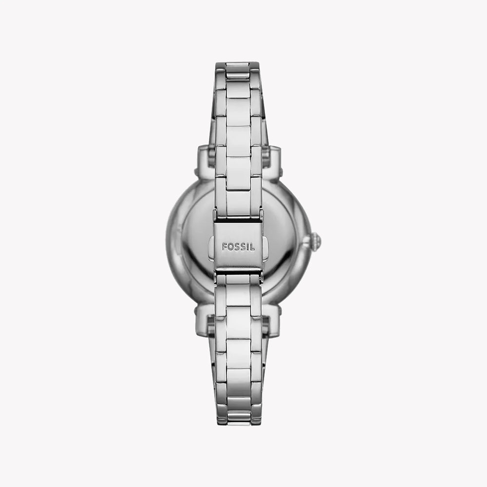 Fossil Women's Silver Stainless Steel Watch, White Dial | Es4864 by i-watch
