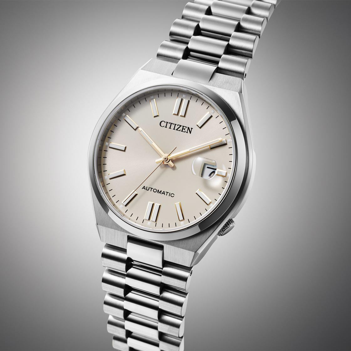 CITIZEN NJ0151-88W – ZEITLOSE ELEGANZ: HERREN-AUTOMATIKUHR AUS EDELSTAHL