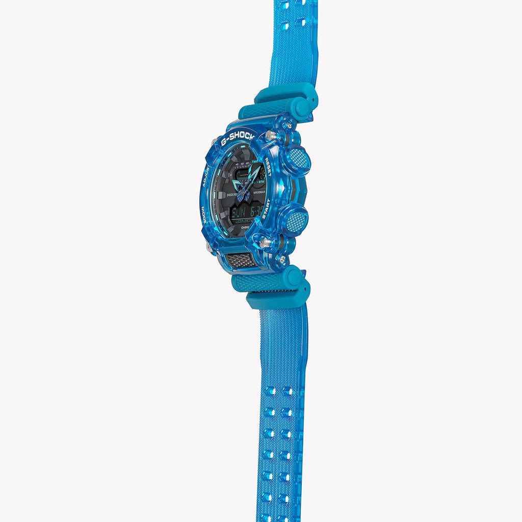 CASIO G-SHOCK GA-900SKL-2ADR ADVENTURE READY – AUFFÄLLIGE BLAUE HERRENUHR