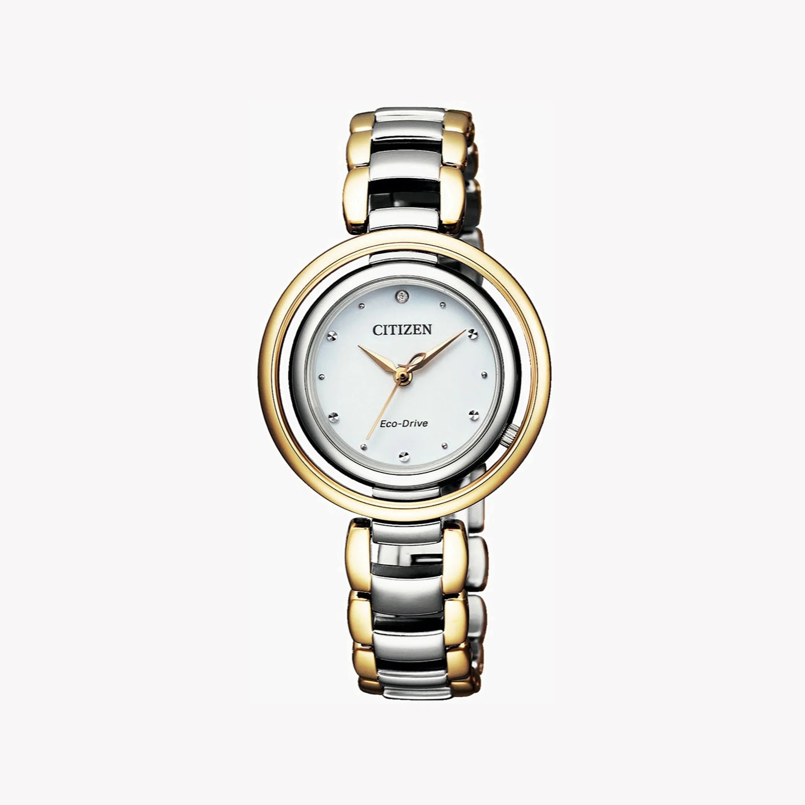 Citizen Em0664-84a Radiant Elegance - Gold Eco-Drive Women's Watch by i-watch