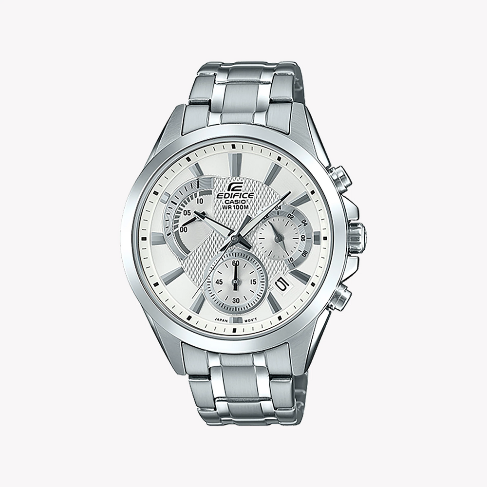 Casio Edifice Efv-580d-7avudf - Timeless Elegance Men's Watch With Silver Stainless Steel Band by i-watch