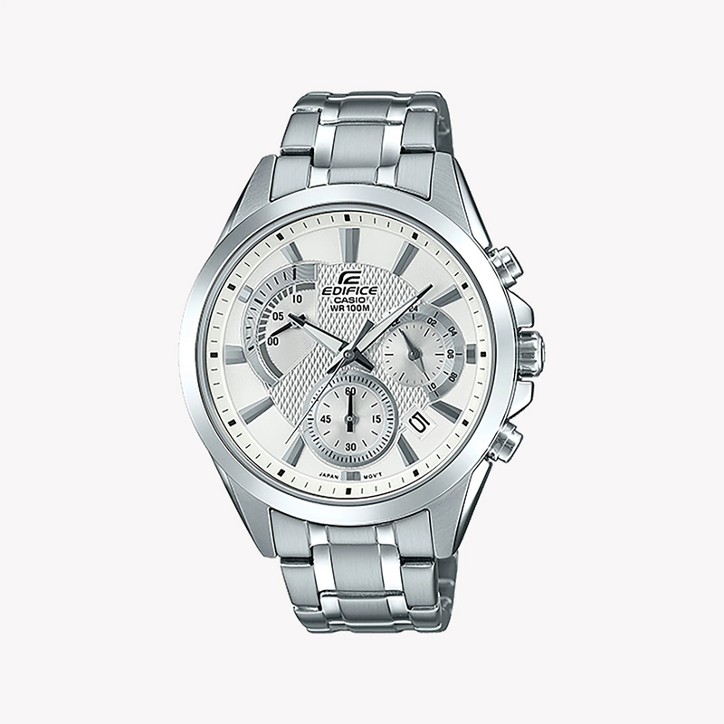 Casio Edifice Efv-580d-7avudf - Timeless Elegance Men's Watch With Silver Stainless Steel Band by i-watch