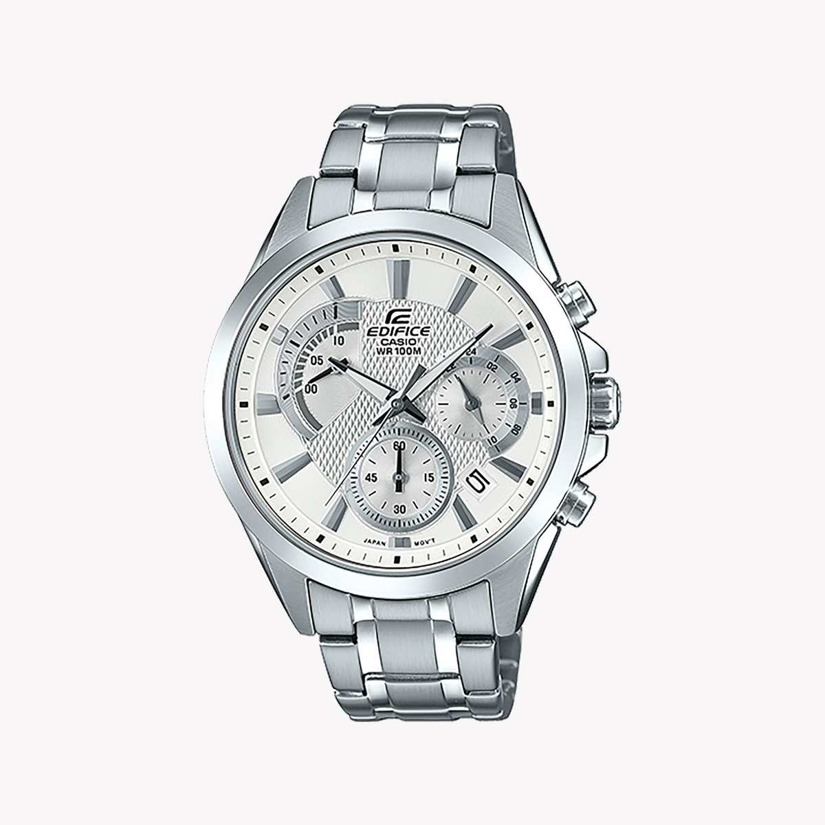 CASIO EDIFICE EFV-580D-7AVUDF - TIMELESS ELEGANCE MEN'S WATCH WITH SILVER STAINLESS STEEL BAND