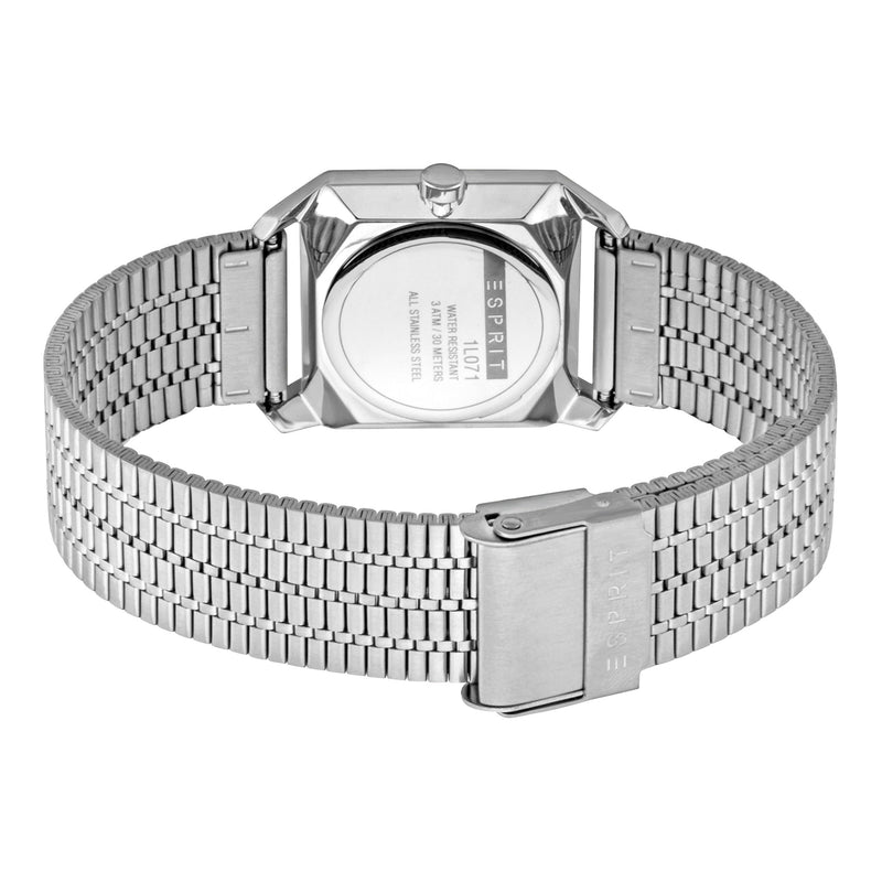 Esprit Women's Watch With Silver Stainless Steel Case And Silver Stainless Steel Band by i-watch