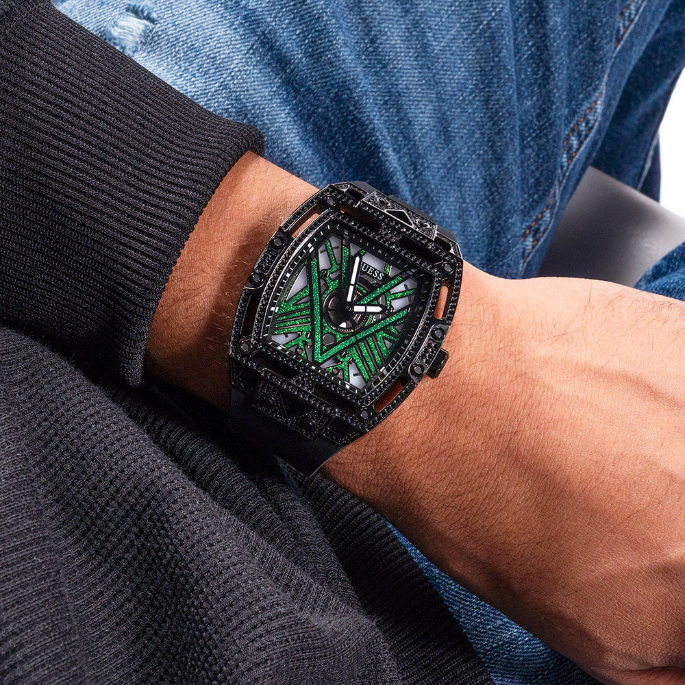 GUESS GW0564G2 BOLD PERFORMANCE - STRIKING BLACK STAINLESS STEEL MEN'S WATCH-i-Watch-4