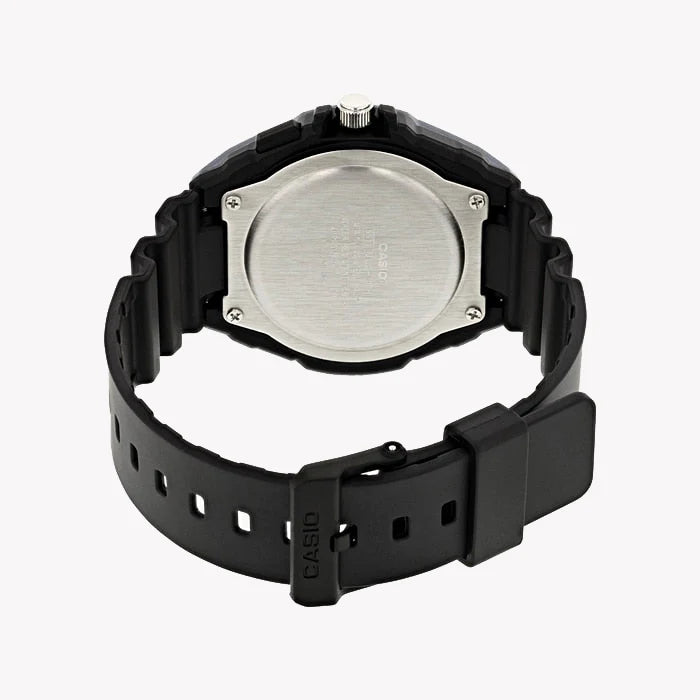 Casio Mwc-100h-2avdf Sporty Style - Rugged Black Resin Men's Watch For Adventure & Everyday Wear by i-watch