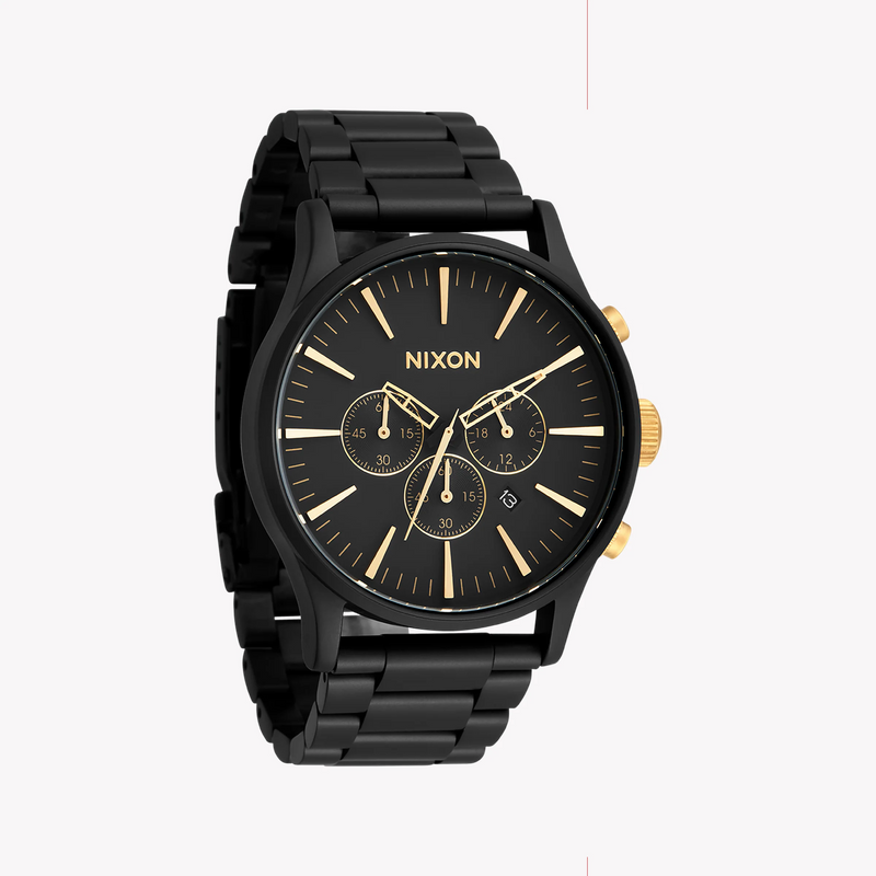 Nixon Men's Black Stainless Steel Watch, Black Dial | A386-1041 by i-watch