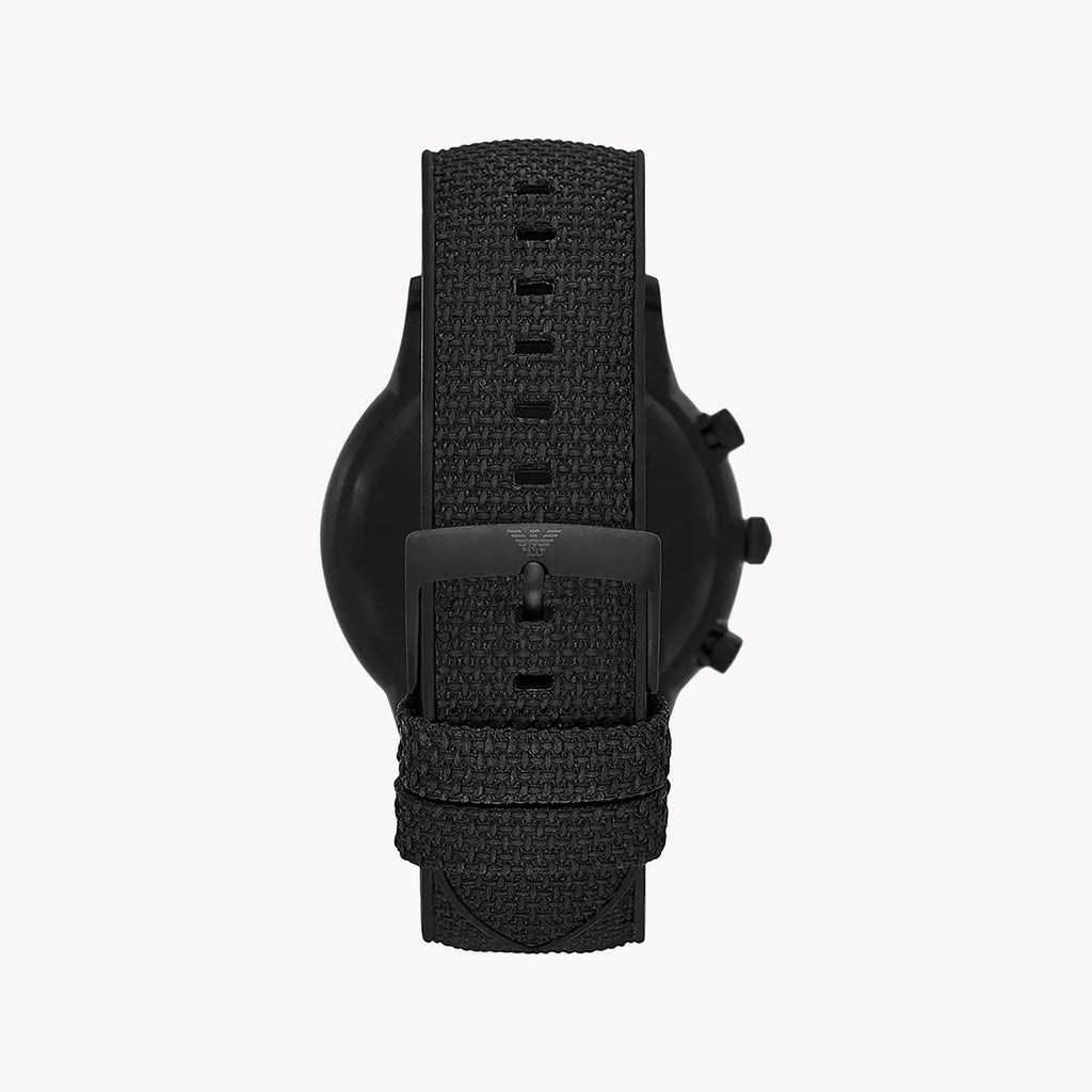 EMPORIO ARMANI AR11457 - BLACK STAINLESS STEEL MEN'S WATCH WITH MODERN ELEGANCE-i-Watch-3