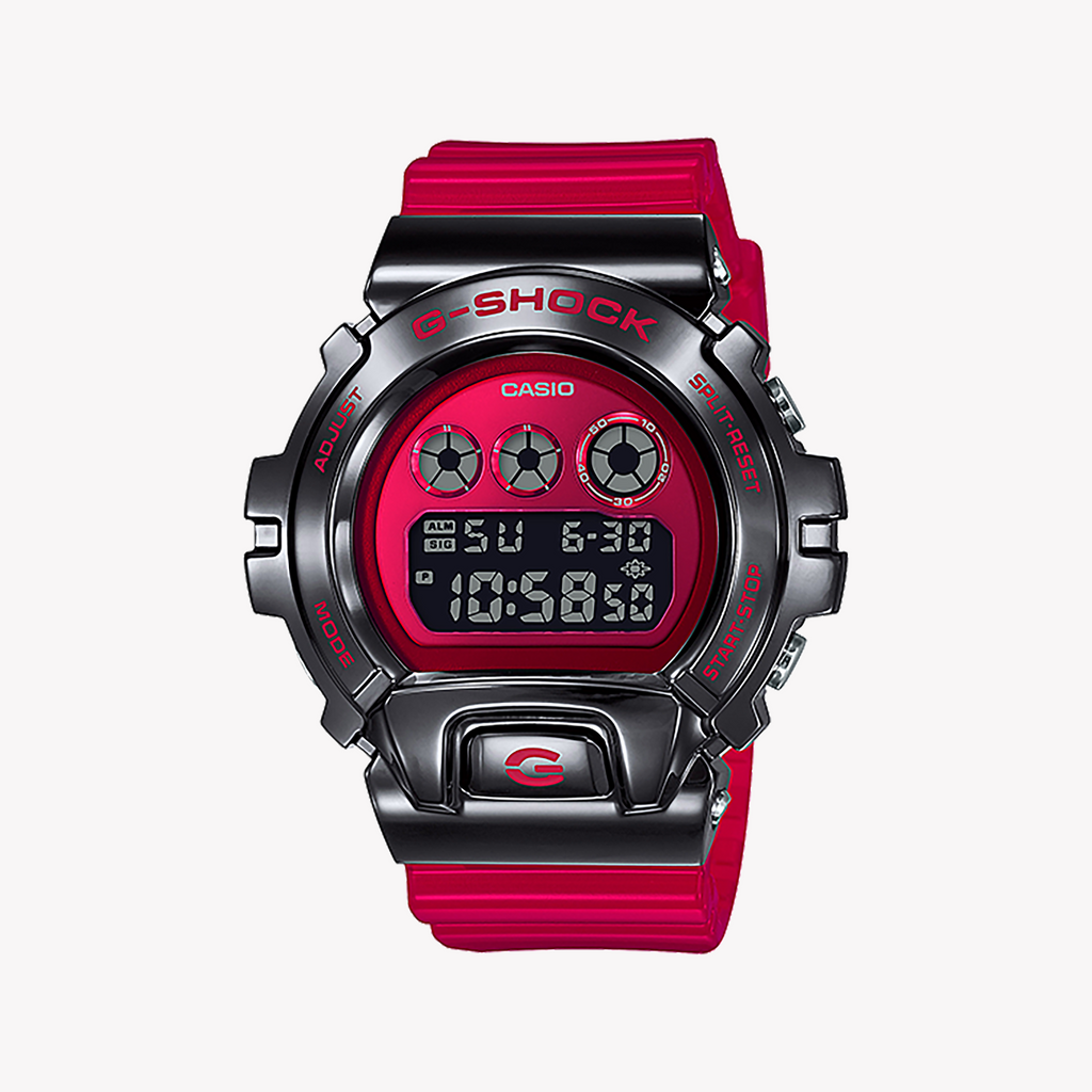 CASIO G-SHOCK GM-6900B-4DR - BOLD PINK STRIKE MEN'S WATCH with Shock-Resistant Design & 200m Water Resistance