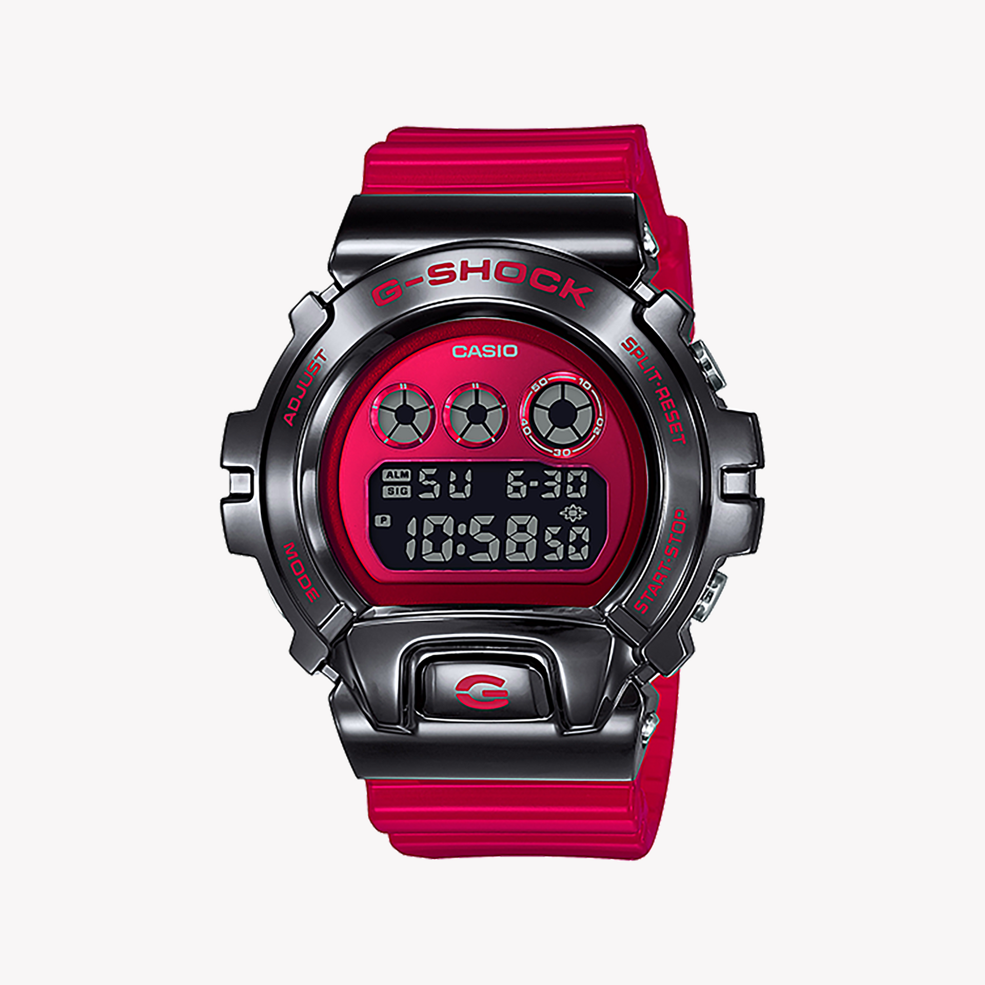 CASIO G-SHOCK GM-6900B-4DR - BOLD PINK STRIKE MEN'S WATCH with