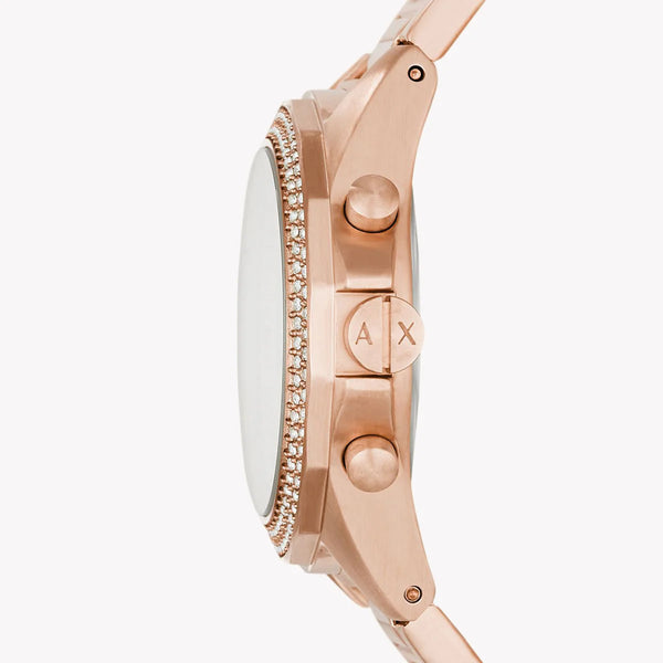 Armani Exchange Women's Rose Gold Watch, Stainless Steel | Ax5652