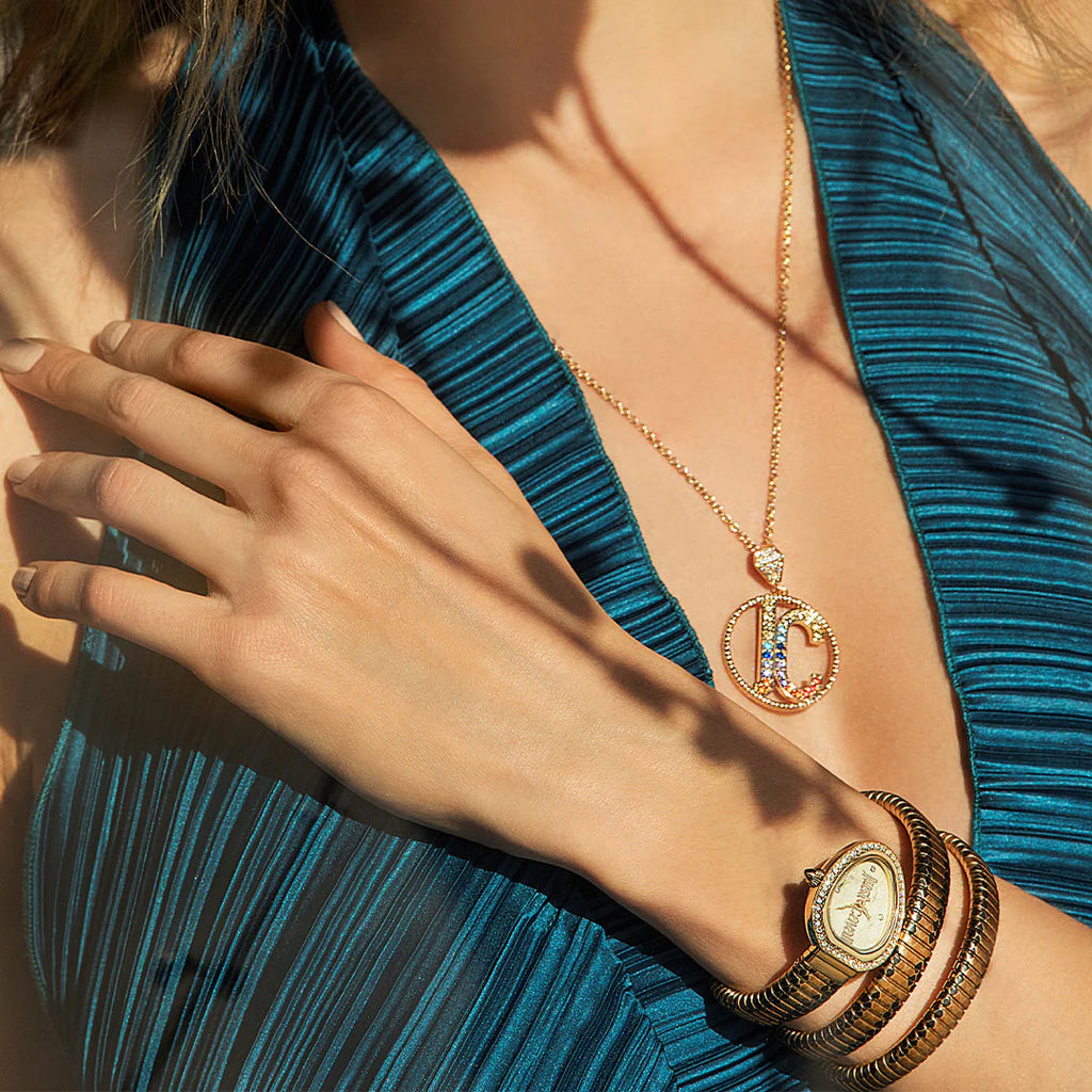 JUST CAVALLI Women's Watch with Gold Stainless Steel Case and Gold Stainless Steel Band-i-Watch-4