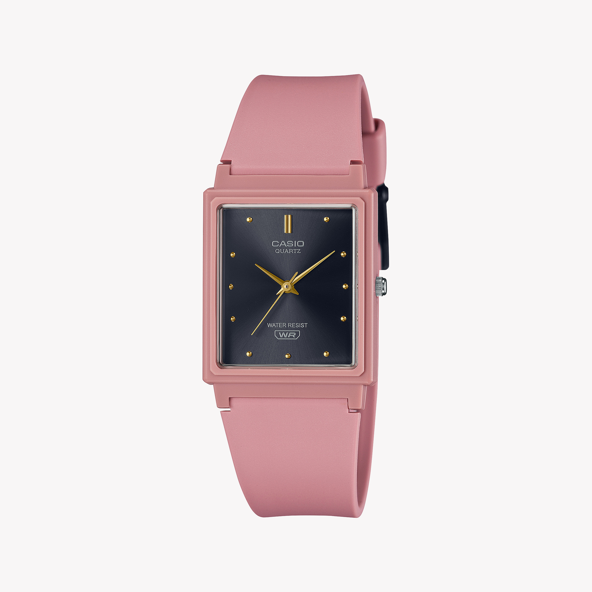 CASIO MQ-38UC-4AER PINK PLAYFUL CHARM - VIBRANT WOMEN'S WATCH WITH BLACK DIAL AND COMFORTABLE RESIN BAND