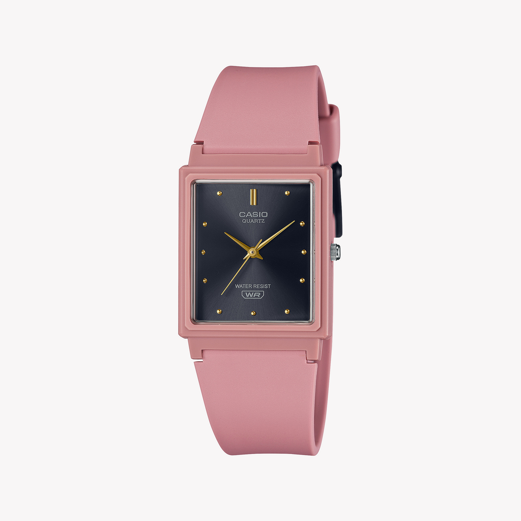 CASIO MQ-38UC-4AER PINK PLAYFUL CHARM - VIBRANT WOMEN'S WATCH WITH BLACK DIAL AND COMFORTABLE RESIN BAND