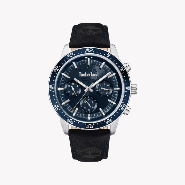 Timberland Men's Silver Watch, Blue Dial | Tdwgf0029003 by i-watch