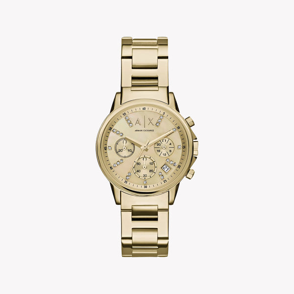 Armani Exchange Women's Gold Stainless Steel Watch | Ax4327