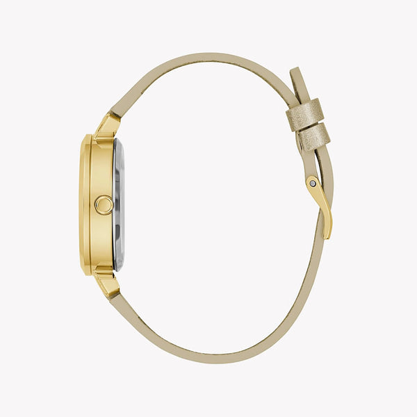 Guess Women's Gold Mesh Watch, Beige Band | Gw0535l4 by i-watch