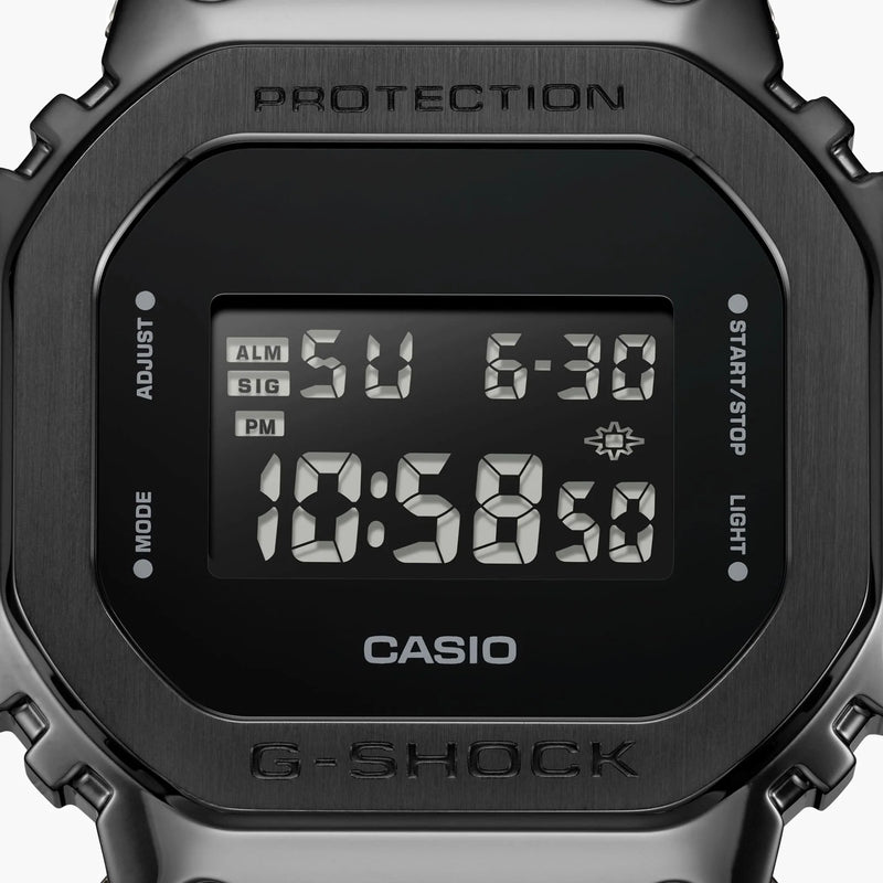 Casio G-Shock Gm-5600ub-1dr - Bold Style, Unmatched Strength Men's Watch With Black Ion-Plated Bezel And Resin Band by i-watch