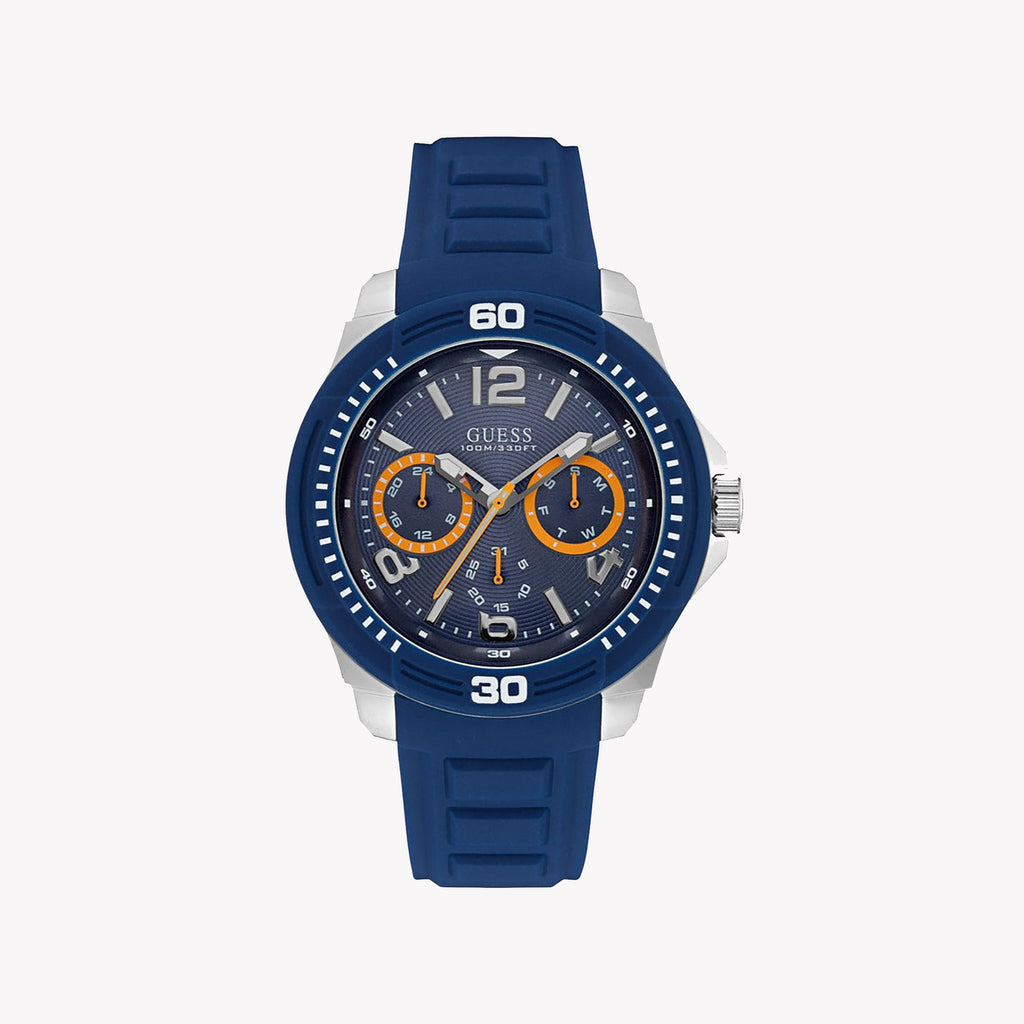 GUESS W0967G2 BOLD BLUE ALL-ROUNDER - MENS ADVENTURE TIMEPIECE