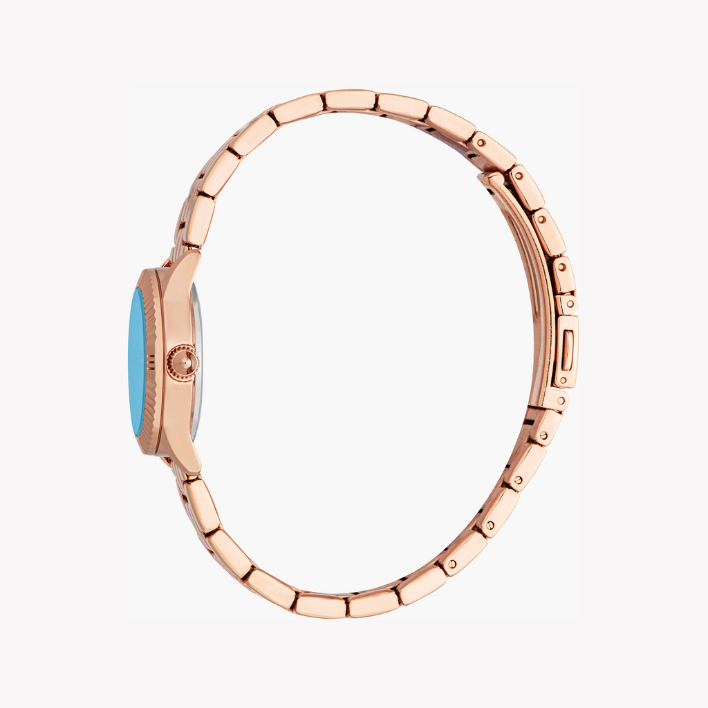 JUST CAVALLI JC1L328M0065 ROSE GOLD GLAM - STYLISH WOMEN'S WATCH WITH BLUE DIAL-i-Watch-5