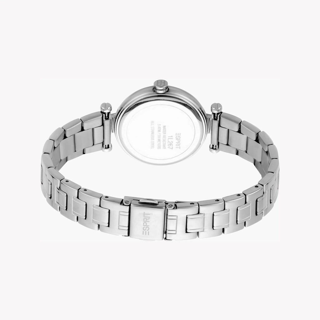ESPRIT Women's Watch with Silver Stainless Steel Case and Silver Stainless Steel Band-i-Watch-4