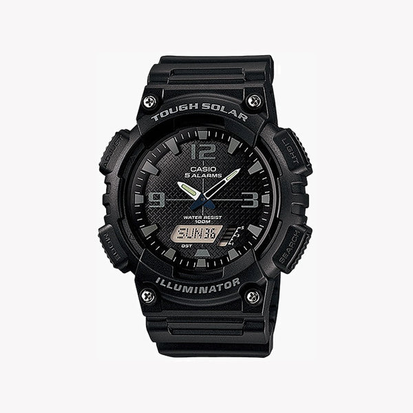 Casio Unisex Black Resin Watch, Solar Powered | Aq-S810w-1a2vdf by i-watch