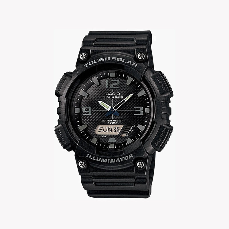 Casio Unisex Black Resin Watch, Solar Powered | Aq-S810w-1a2vdf by i-watch