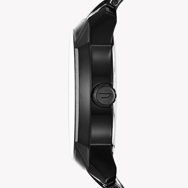 Diesel Men's Black Stainless Steel Watch, Black Dial | Dz1767 by i-watch