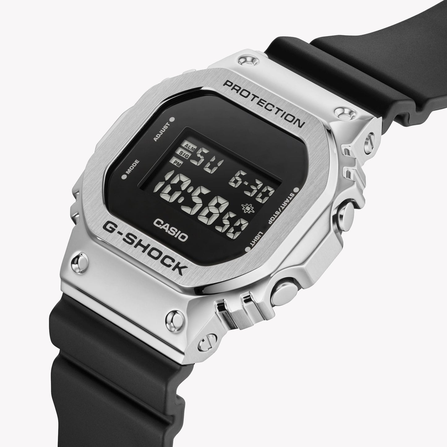 CASIO G-SHOCK GM-5600U-1 THE ORIGIN METAL COVERED Steel Men's Watch