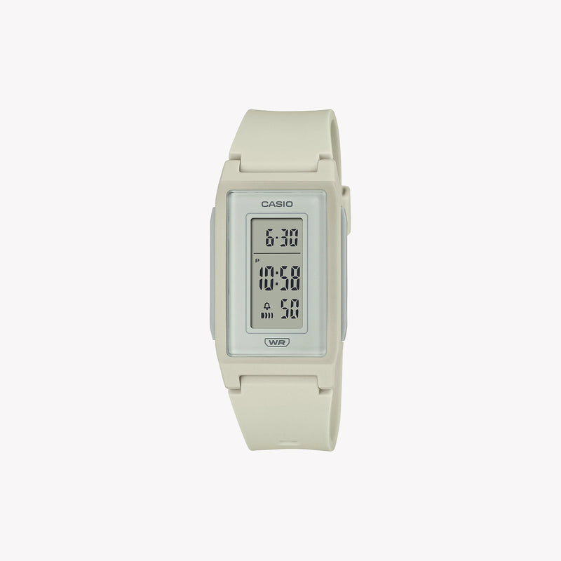 Casio Unisex White Resin Watch, Digital Dial | Lf-10wh-8 by i-watch