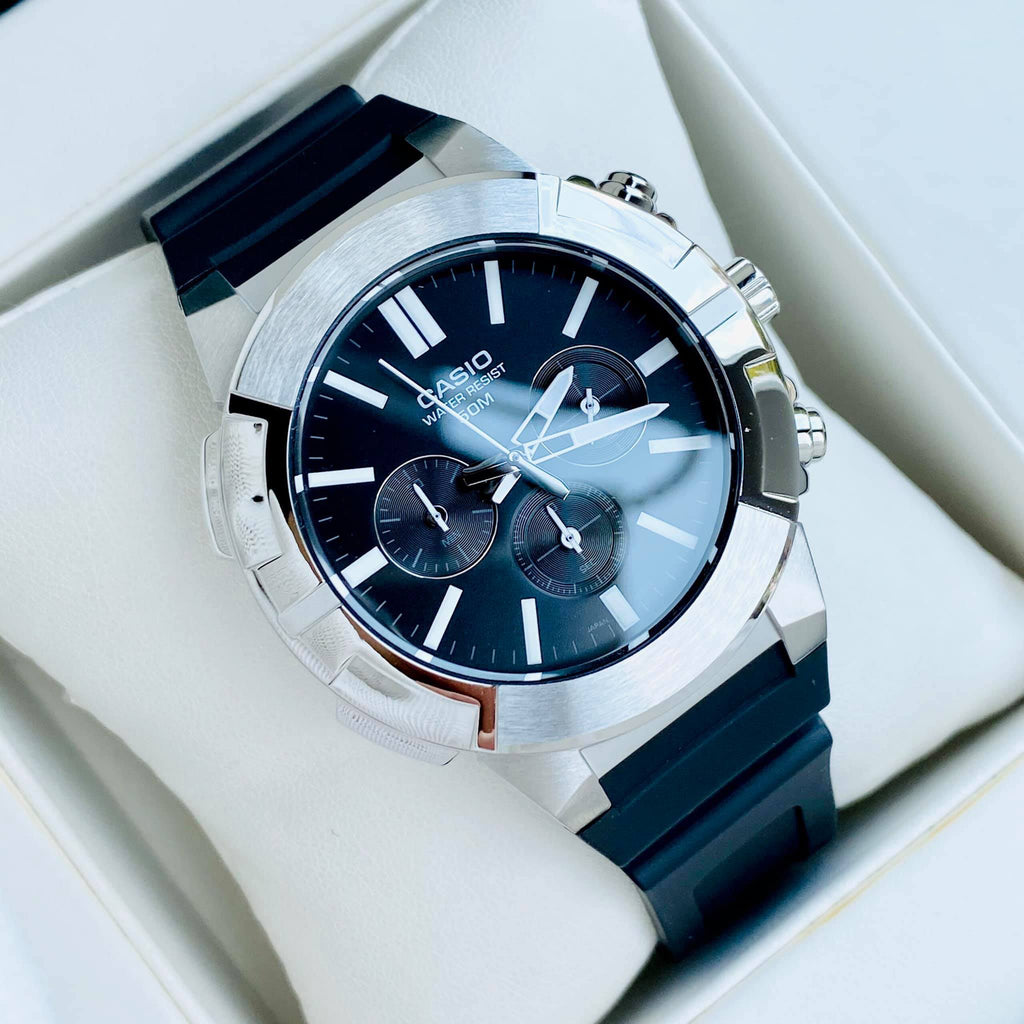 CASIO MTP-E500-1AVDF ADVENTURE-READY - STYLISH MEN'S ANALOG WATCH WITH CHRONOGRAPH-i-Watch-4