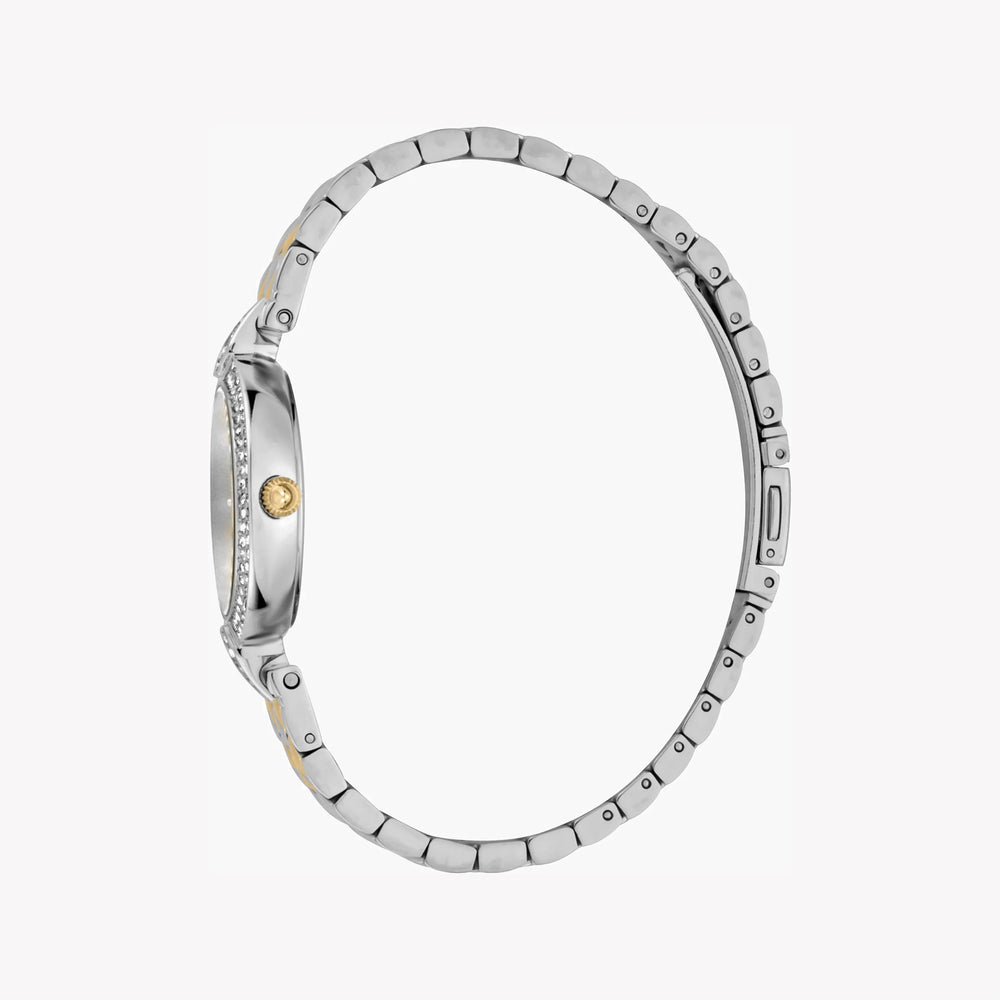 Just Cavalli Women's Silver & Gold Watch, White Dial | Jc1l159m0085 by i-watch