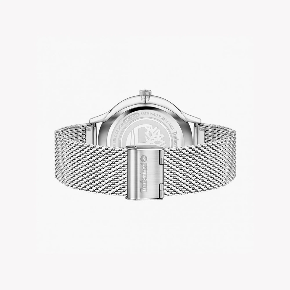 Timberland Men's Silver Stainless Steel Watch, White Dial | Tdwjk2001101 by i-watch