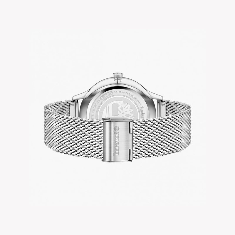 Timberland Men's Silver Stainless Steel Watch, White Dial | Tdwjk2001101 by i-watch