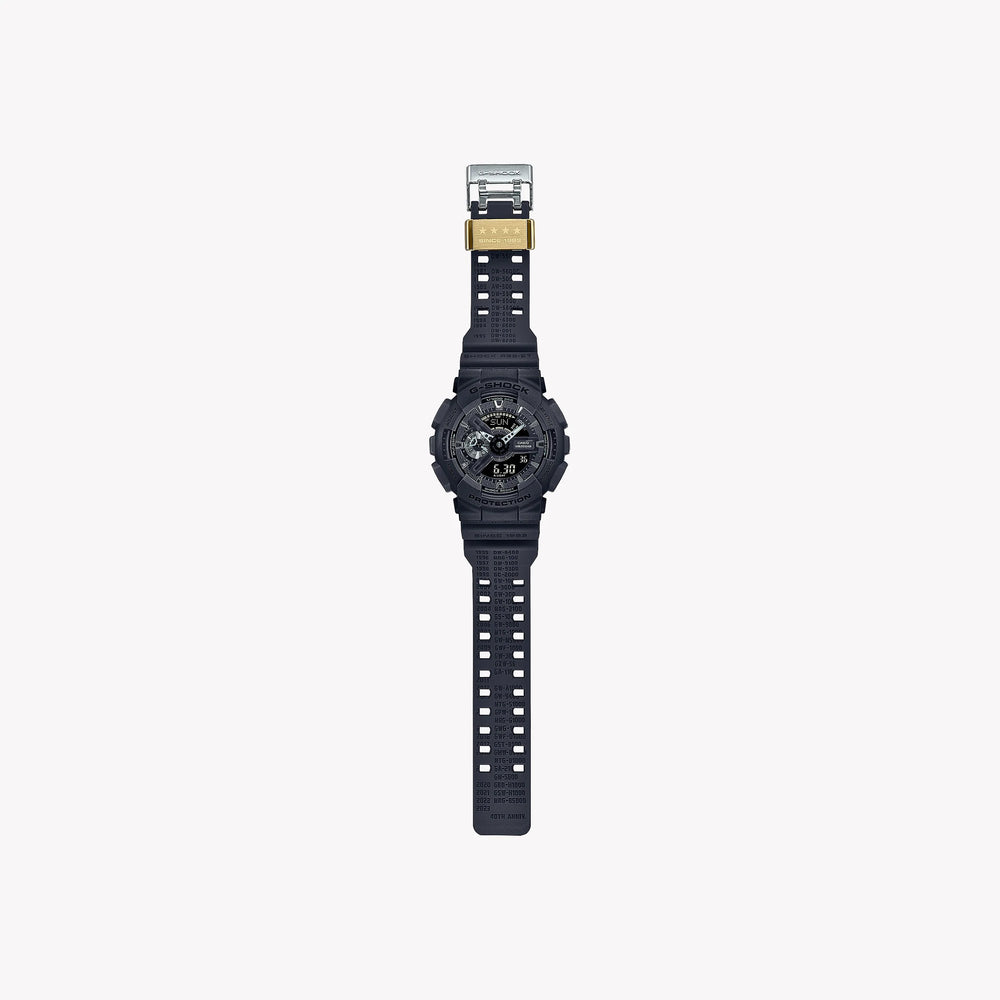 Casio Men's Black Resin Watch, Shock-Resistant | Ga-114re-1aer by i-watch