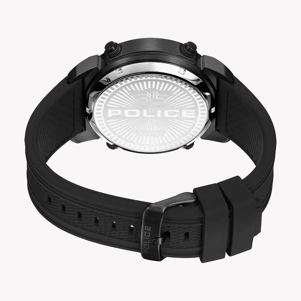 Police Men's Black Watch, Silicone Band | Pewjp2228502 by i-watch