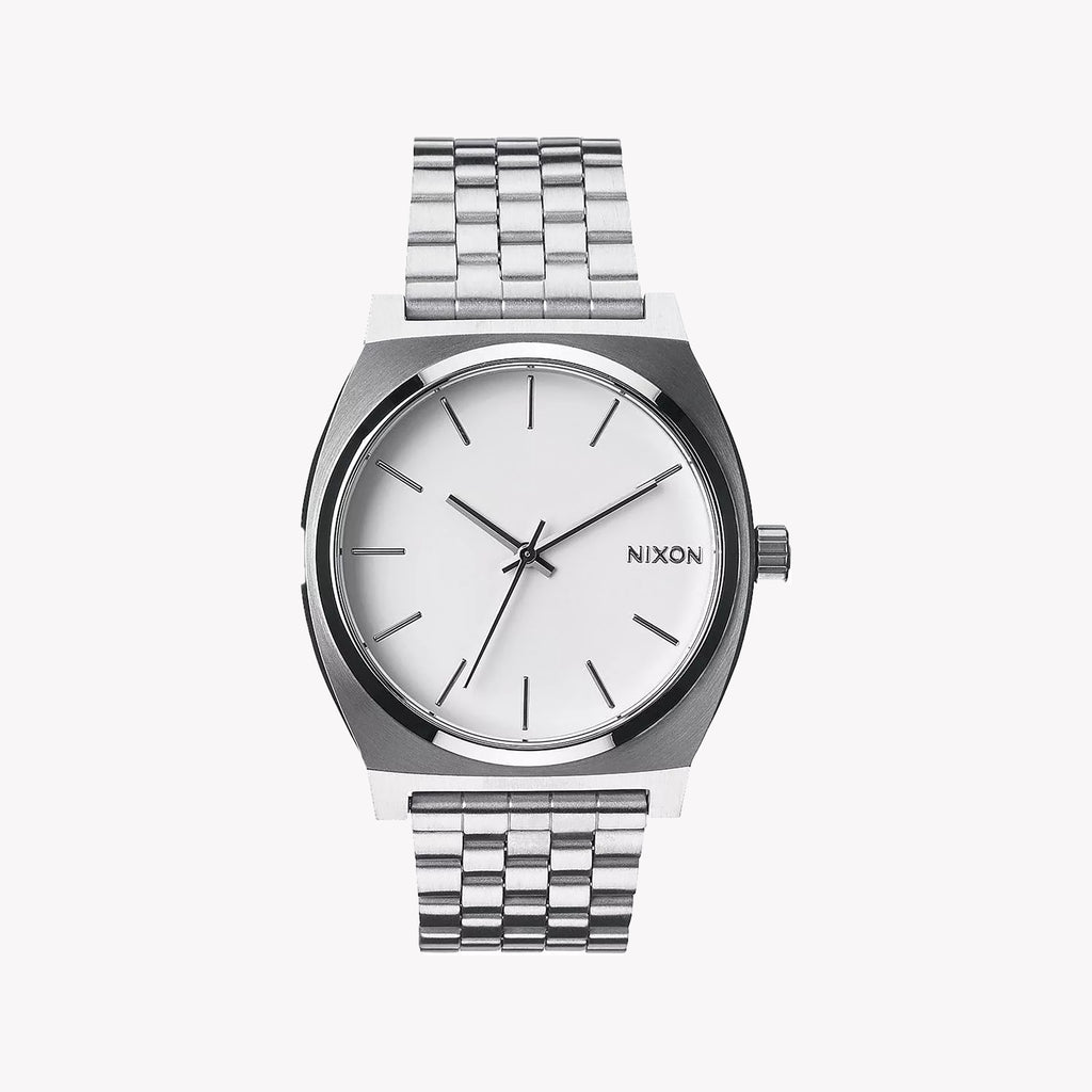 Nixon Men's Silver Stainless Steel Watch | A045-100