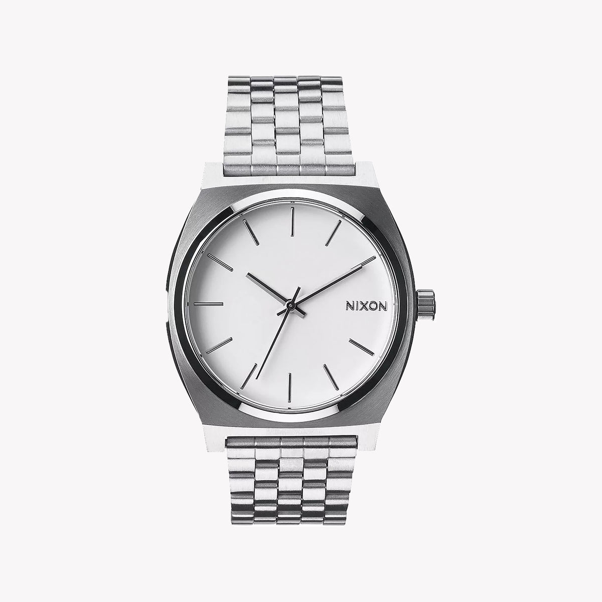 Nixon Men's Silver Stainless Steel Watch | A045-100