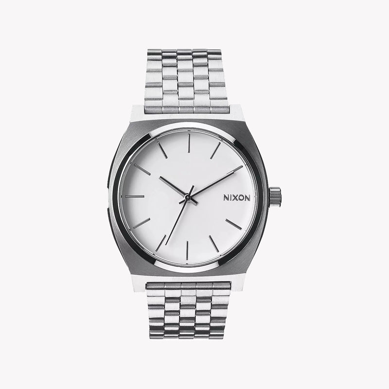 Nixon Men's Silver Stainless Steel Watch | A045-100 by i-watch