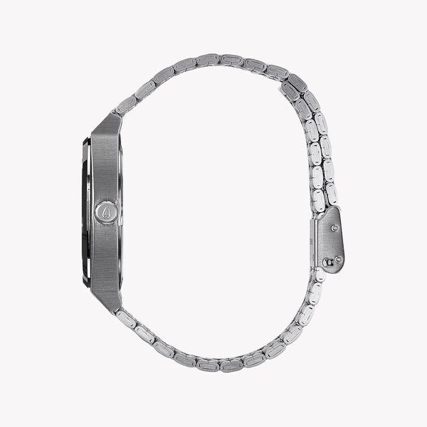 Nixon Men's Silver Stainless Steel Watch | A045-100 by i-watch