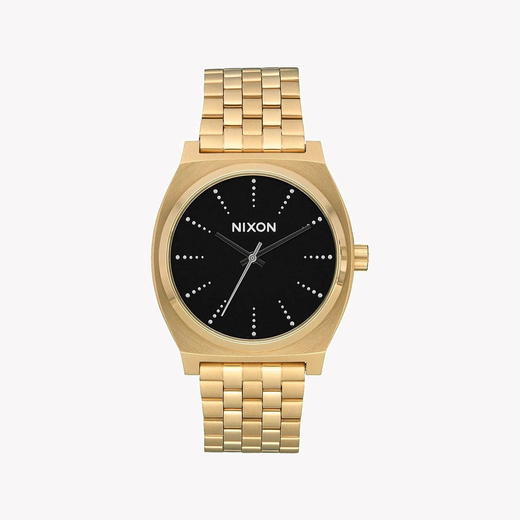 NIXON Women's Gold/Black Stainless Steel Watch | A045-2879