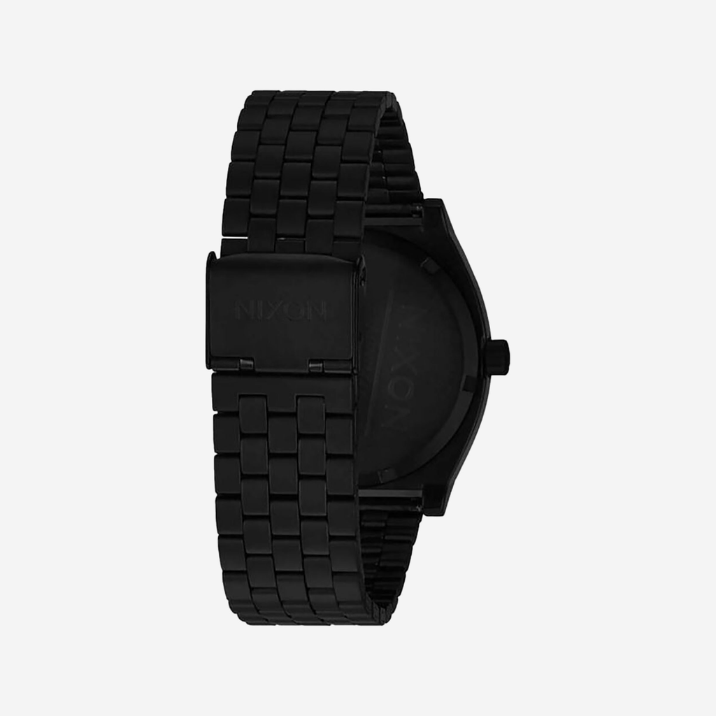 Nixon Unisex Black Stainless Steel & Blue Dial Watch | A045-5303