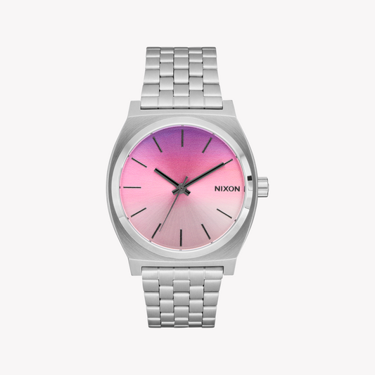 NIXON Unisex Silver Stainless Steel, Multicolor Dial | A045-5356